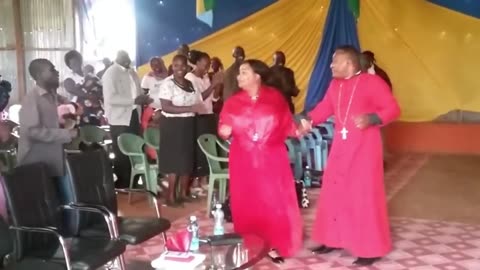 United in Worship: Bishop and Wife's Swahili Gospel Dance Extravaganza