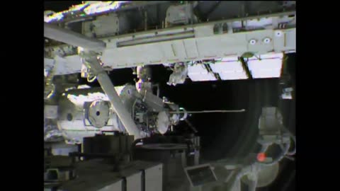 international space station astronaut conduct spacewalk