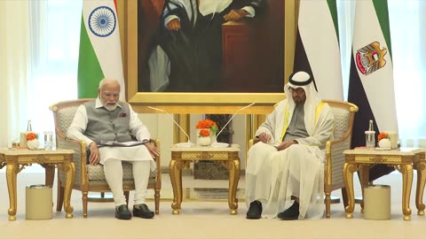 PM Modi's remarks during his meeting with President Sheikh Mohamed bin Zayed Al Nahyan of the UAE