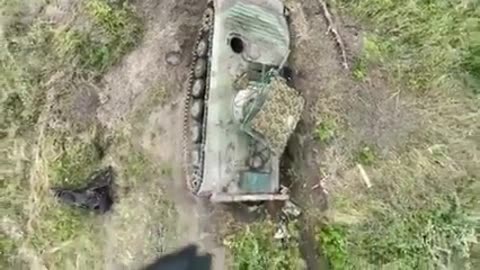 💣 🔥 Grenade Dropped by Drone Destroys Abandoned Russian BMP-1 with a Cope Cage | Real Combat Footage