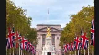 Buckingham Palace, the official residence of the British monarch #travel #shorts #short