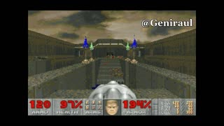 Doom II v. 1.666: Map 03 — The Gantlet