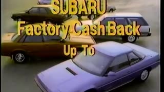 Subaru Commercial (1987)