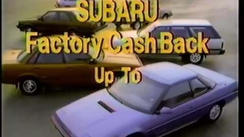 Subaru Commercial (1987)