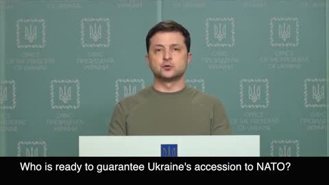 Zelenskiy, President of Ukraine, summary of 1st day of war