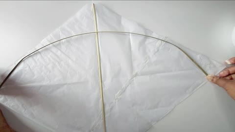 Made a Kite -Using Bamboo