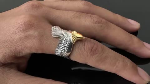 Handmade eagle ring - how to make jewellery