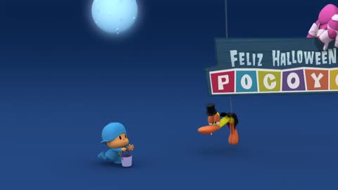 🎃POCOYO em PORTUGUÊS do BRASIL - Pocoyo, à procura de balas | Halloween | DESENHOS ANIMADOS