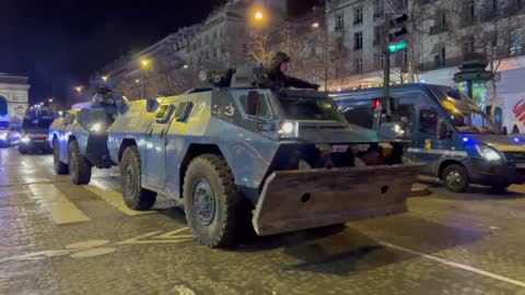 It’s Getting Hot In Here…Paris! Macron Government uses military riot tanks…