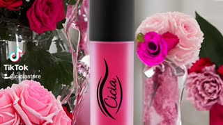 Cicia Premium Pink Lip Oil - Cherry Moisturizing and Nourishing Glossy Finish | Lip Care Treatment