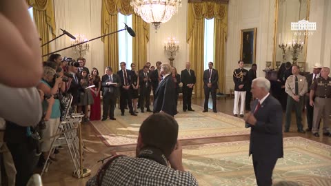 President Trump Meets with Sheriffs from Across the Country