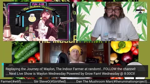 Mcabee's Live Market 24/7: Presented by Waylon, The Indoor Farmer. Veteran Pushing Sustainability