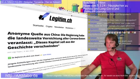 News vom 5.3.24 - Neuigkeiten zu Postvac und Long-Covid und Entnazifizierung