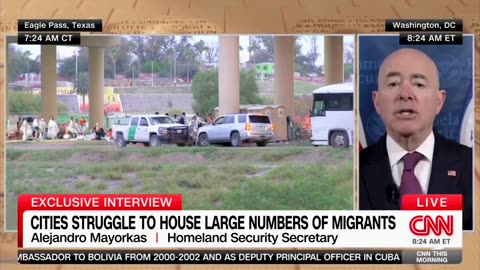 CNN Host Tells Mayorkas Point-Blank Not Even Democrats Are Supporting Biden's Border Policies