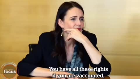 Jacinda Ardern was challenged on vaccine mandates turning New Zealand into a two-tier society.