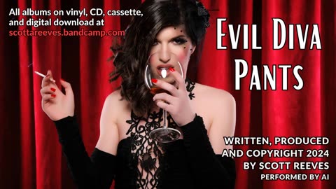 Evil Diva Pants | Original Song | Scott Reeves | AI Pop Music