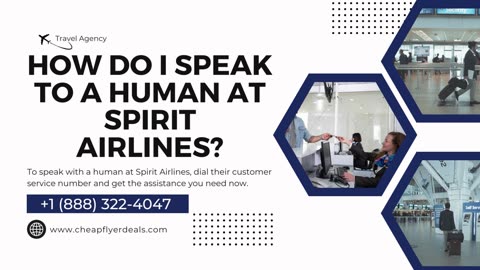 How Do I Speak to a Human at Spirit Airlines?