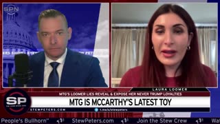 MTG Is McCarthy's Latest Toy: MTG's Loomer Lies Reveal & EXPOSE Her NEVER TRUMP Loyalties