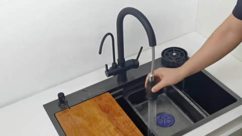 Black Nano Kitchen Sink
