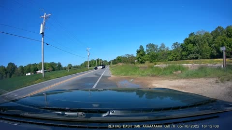 Driver Suddenly Finds Himself in the Middle of a Police Chase