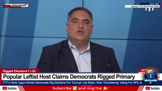 Popular Leftist Host Claims Democrats Rigged Primary, Trump's Not A Monster.