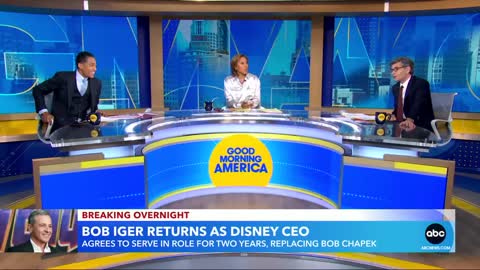 Bob Iger returns as Disney CEO l GMA