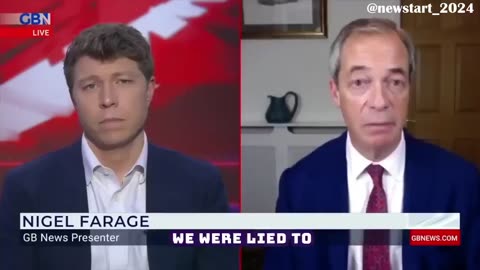 Nigel Farage: "We were told the vaccine was safe in every way