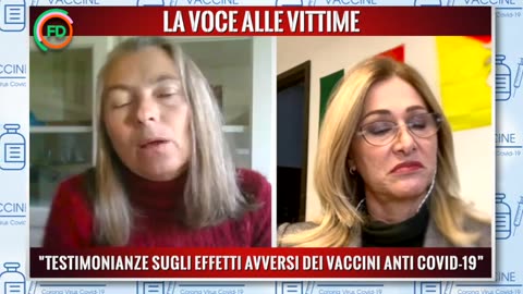 On. Francesca Donato - Effetti avversi da vaccino anti-covid (intervista ad una danneggiata)