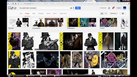Rorschach Google Doodle And The Watchmen Connections.