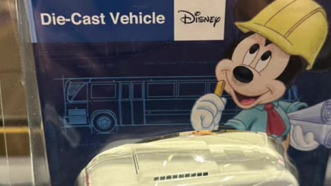 Disney Parks Mickey Mouse and Goofy Toy Transport Bus #shorts