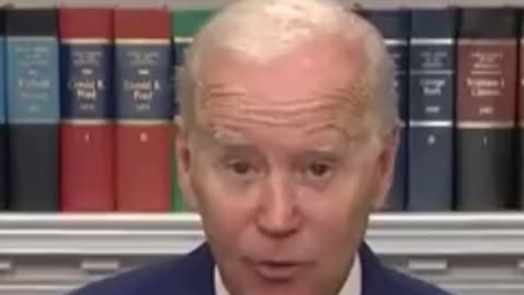 Bidens as always unable to read telepromter