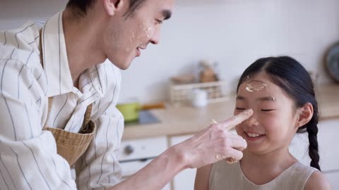 A Father And Daughter Bonding Time