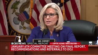 Rep. Liz Cheney, in opening statement, says Trump "is unfit for any office"