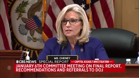 Rep. Liz Cheney, in opening statement, says Trump "is unfit for any office"