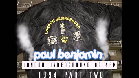 paul benjamin 94 garage mix london underground 89.4 fm PART 2#ukg