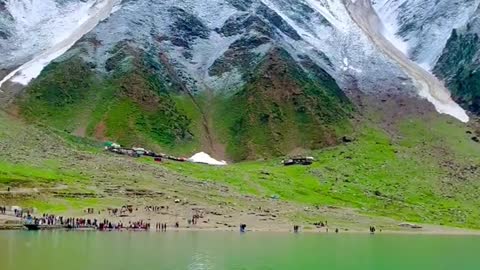 The famous place of pakistan jheel saiful malok