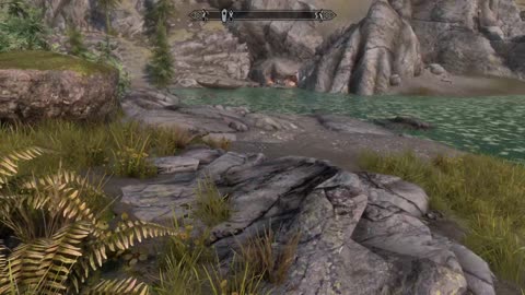 Skyrim Part 2 Clearing The Burrow for a Golden Claw also found a stone