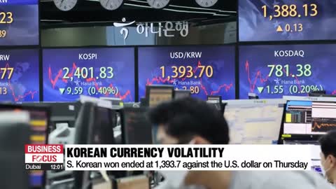 S. Korea's FX authorities warn against herd behavior amid excessive decline in local currency