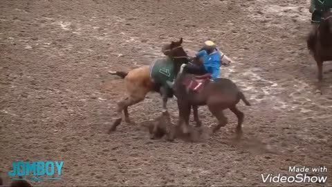 Buzkashi, the game that uses dead goats as the ball, a breakdown