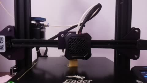 3D Printed XYZ Calibration Cube - Time Lapse