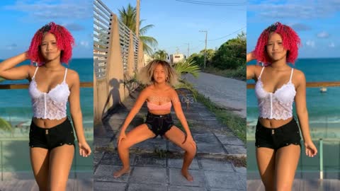 Brazillian dancing teens