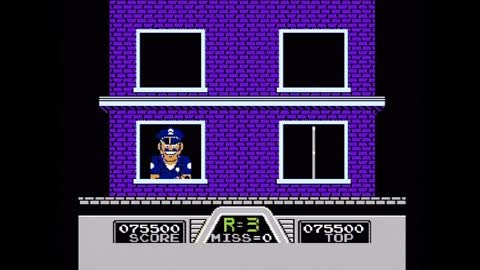 Hogan's Alley - Game B (Actual NES Capture)