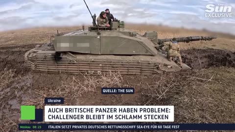 Kampftauglich? Vierter Abrams-Panzer zerstört, britischer Challenger versinkt im Schlamm
