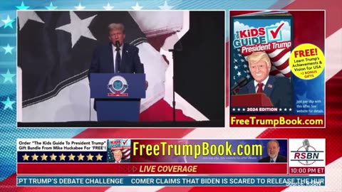 WATCH: Trump Calls For Biden To Be Drug Tested Before Debates