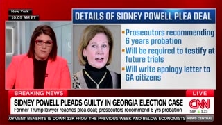 CNN analyst warns Sidney Powell plea deal could be 'devastating' for Trump