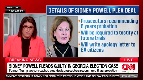 CNN analyst warns Sidney Powell plea deal could be 'devastating' for Trump