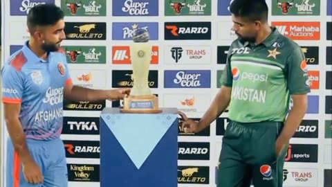 Pakistan vs Afghanistan Series Trophy 🏆