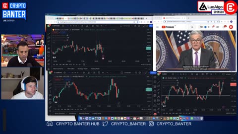 POWELL SPEAKS LIVE AT FOMC! | LIVE CRYPTO TRADING