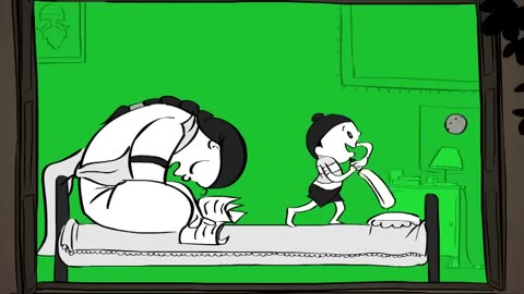 Night Before Math Test - Animated Short Film (Paid Partnership) | Childhood | Indian | Exams | Funny