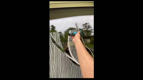 How To Wash A Window With A Squeegee